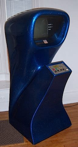 The game was rather simple in design compared to later arcade games, as the display was nothing more than a 13 ge television housed in a fiberglass cabinet with. 1972 Computer Space video arcade game on eBay | Boing Boing