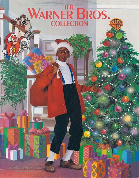 Warner Bros Studio Store 1991 Holiday Catalog — Jaleel White As