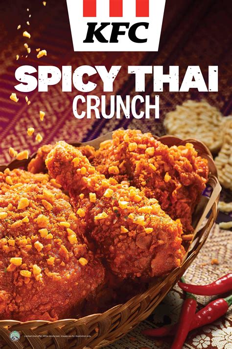 Kfc Launches Spicy Thai Chicken Sprinkled With Crispy Lemongrass Rice