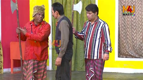 Nasir Chinyoti And Iftikhar Thakur With Amanat Chan New Stage Drama