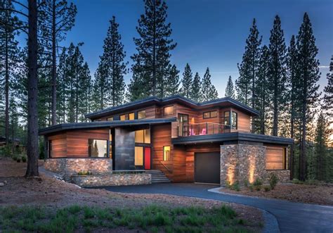 Projects Mountain Home Exterior House Exterior Modern Mountain Home