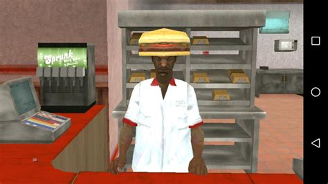 Gta San Andreas Burger Shot Employee Of Cutscene Mod