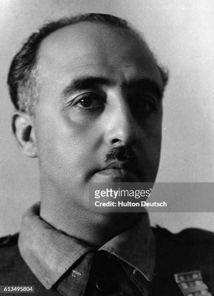 General Francisco Franco Who Became Leader Of Spains Nationalist
