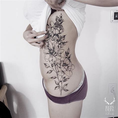 This photo is about monochrome, red flowers, rouge. Fleurs Des Champs Tattoo