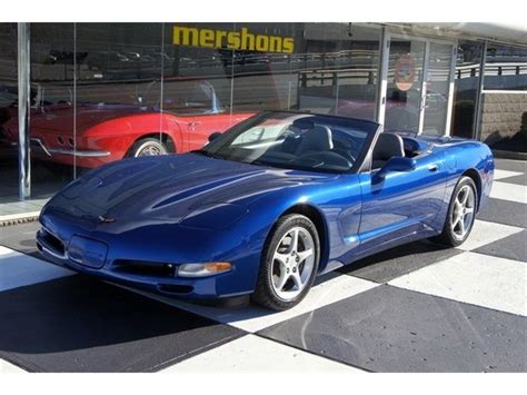2002 Chevrolet Corvette Convertible Only 12k Miles Electron Blue