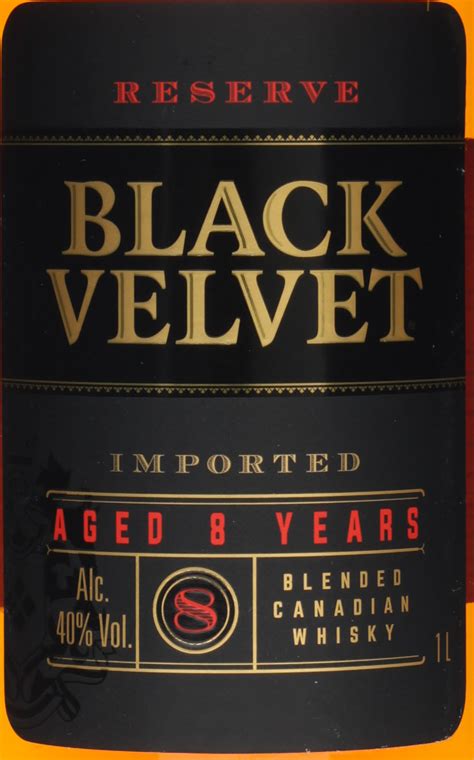Black Velvet Reserve 8 Jahre 1000ml 40