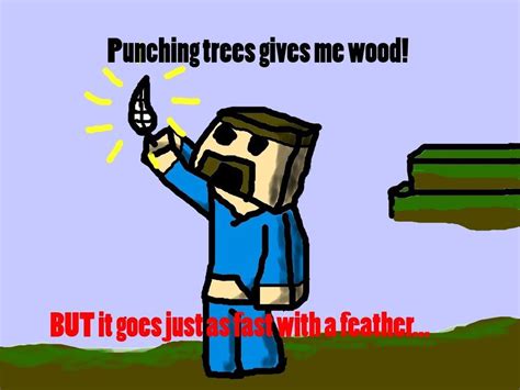 Image 154805 Punching Trees Gives Me Wood Know Your Meme