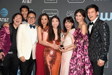 Crazy Rich Asians Cast At The 2019 Critics Choice Awards Popsugar Entertainment Uk