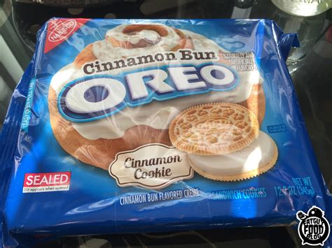 Fatguyfoodblog Cinnamon Bun Oreo Cookies