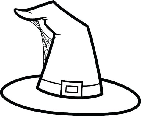 Witch Hat Coloring Pages Printable Coloring Pages