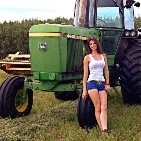 Now I See Why Farmers Stay In The Fields So Long Tractor Sexy Tractors Country Girls