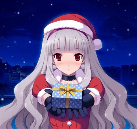 Inspirierend Anime Girl In Christmas Outfit Up Seleran