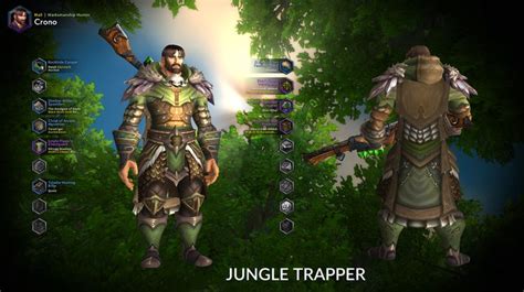Warcraft Art World Of Warcraft Wow Hunter Transmog Armor Concept