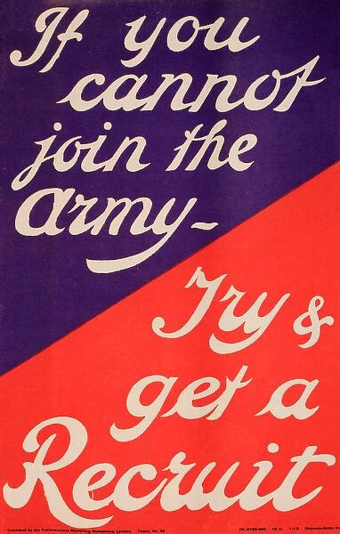 Wwi Poster If You Cannot Join The Army Our Beautiful Pictures Are