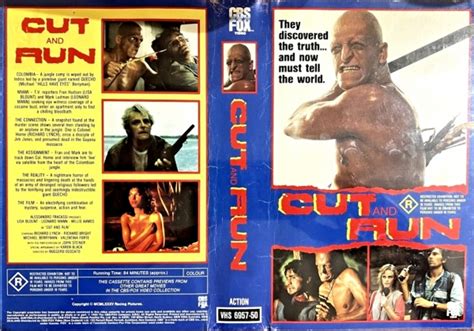 cut and run 1985 on cbs fox australia betamax vhs videotape