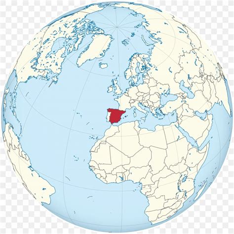 Spain On A World Map Vector U S Map