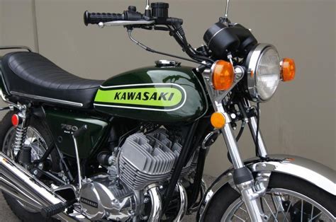 A standard, factory produced h2 was able to travel a quarter mile from a standing start in 12.0 seconds. Motorcycles - 1974 Kawasaki H2 750cc Mach IV