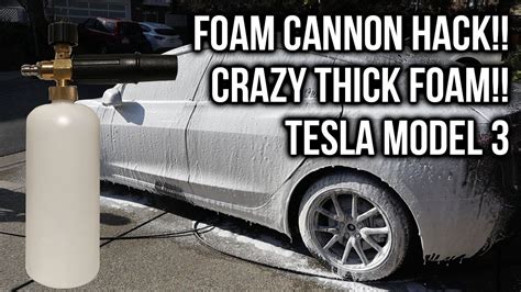 Foam Cannon Hack Crazy Thick Foam From Your Electric Washer For Your