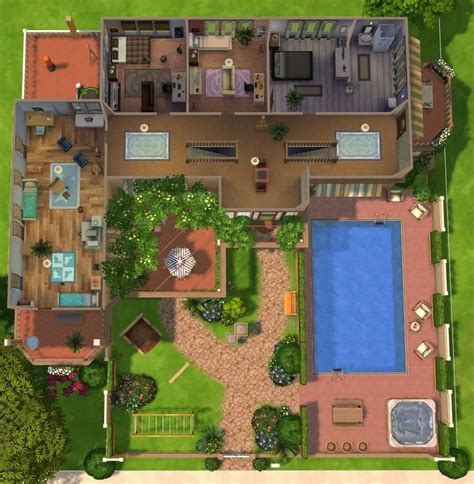 Sims 4 Starter House Layout