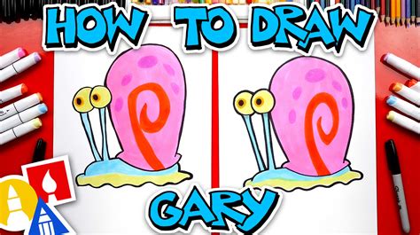Well, i'm and i believe you are also because you probably it's the best time for all the sons and daughters who always want to thank their father for all the love h gave us along with all the sacrifices he did for us. How To Draw Gary From SpongeBob SquarePants - Art For Kids ...