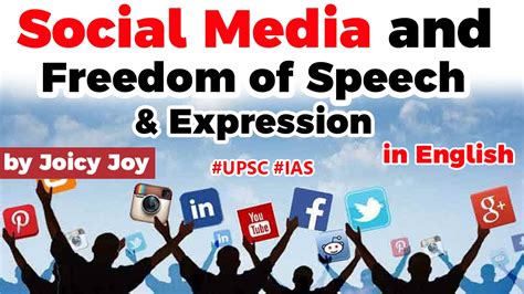 Freedom Of Speech And Expression On Social Media Economics Free Pdf Download