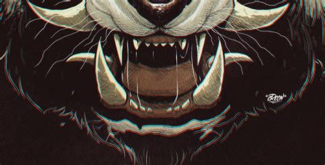 Sabre Tooth Tiger On Behance