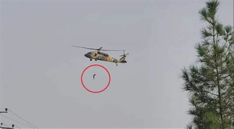 Disturbing Visuals Taliban Flies Black Hawk Helicopter Over Kandahar