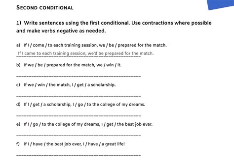 176 Free First Conditional Worksheets