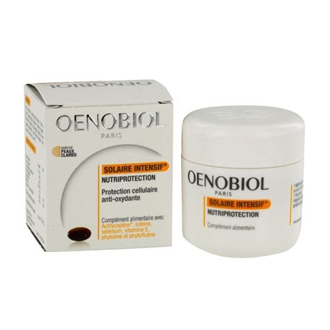 Oenobiol Solaire Intensif Nutriprotection 30 Capsules Pharmacie Ulis 2