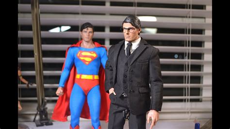 12 16 Christopher Reeve Clark Kent Superman Custom Figure Hot Toys