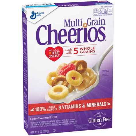 Cheerios Multi Grain Cereal 9 Oz Box