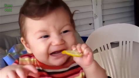Babies Eating Lemons For The First Time Compilation YouTube