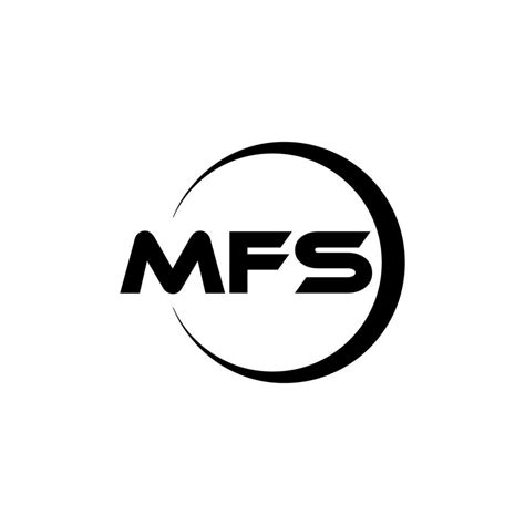 Mfs Letter Logo Design In Illustration Vector Logo Calligraphy