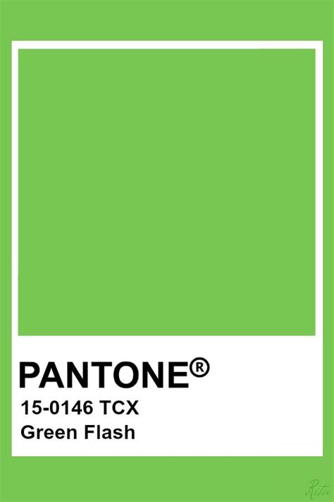 Pantone Green Flash Pantone Tcx Pantone Swatches Pantone 2016 Color