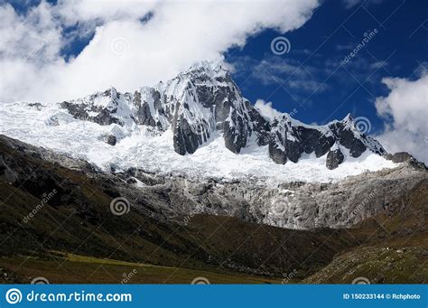 Peru Santa Cruz Trek On The Cordillera Blanca Stock Photo Image Of