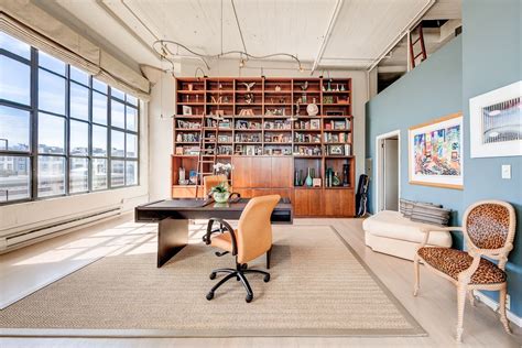 Loft Modern Home Home Office