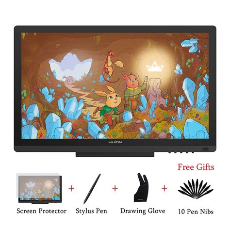 Huion Kamvas Gt 191 195 Inch Ips Pen Display 8192 Levels Interactive