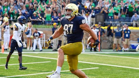 Notre Dame 2022 Tight End Preview Sports Illustrated Notre Dame