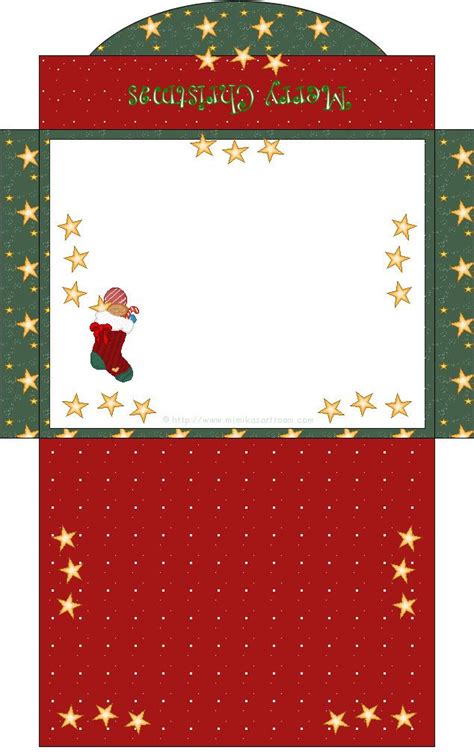 Printable Christmas Cards And Envelopes