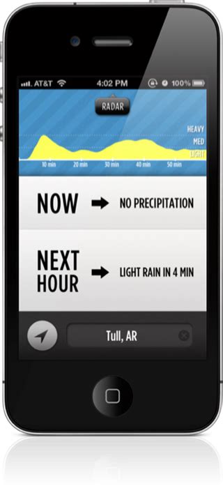 Weather forecast, one of the best weather app, free to provide the most accurate daily weather forecasts and hourly weather forecasts, severe weather alerts, daily weather updates, storm forecast, weather widgets, weather radar, and global weather! Dark Sky For iOS Beats The Weatherman For Updates ...