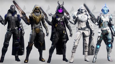 Destiny 2 Hunter Fashion Sets 4 500 Subscriber Special Youtube