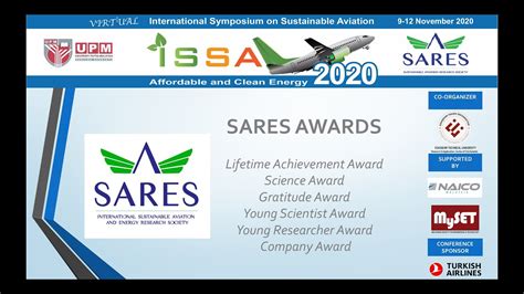 Sares 2020 Award Ceremony Youtube