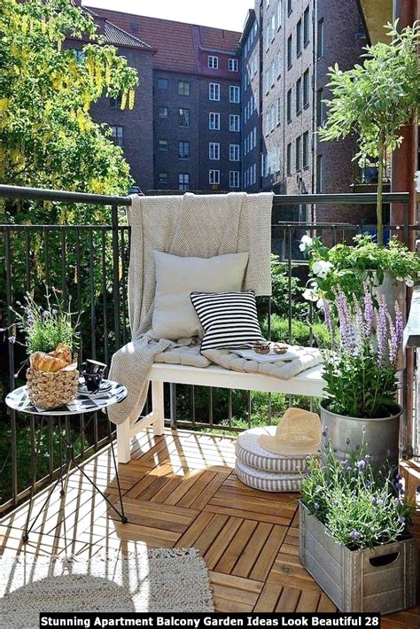 Stunning Apartment Balcony Garden Ideas Look Beautiful Hmdcrtn