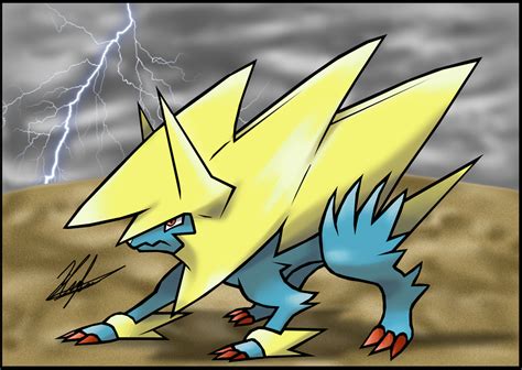 Speed Drawing Mega Manectric By Neoyurin On Deviantart
