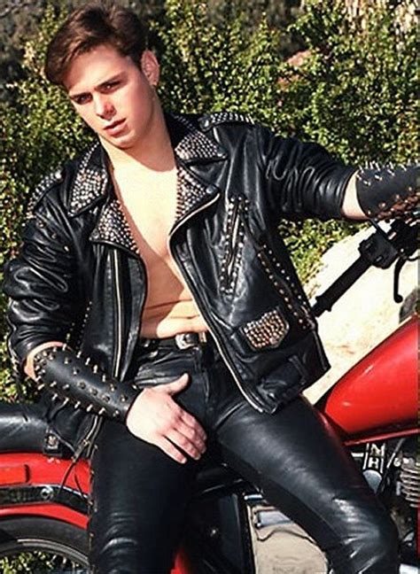 Cool Boys In Leather Mens Leather Pants Sporty Outfits Men Mens