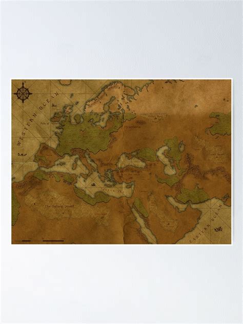 Beyond The Black Sea World Map Poster For Sale By Morganlean Redbubble