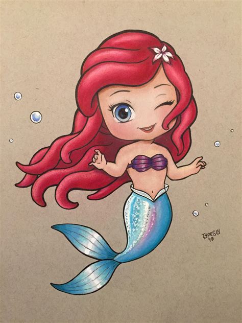 The Lil Mermaid By Typesly On Deviantart