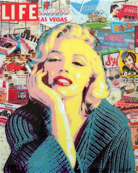 Marilyn Monroe Collage Poster