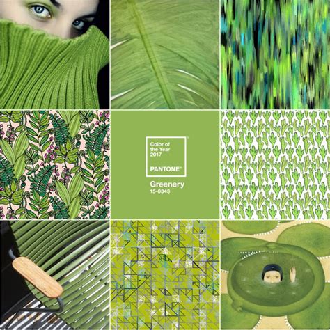 Polowanie Na Wnętrza Greenery Kolor Roku Pantone 2017
