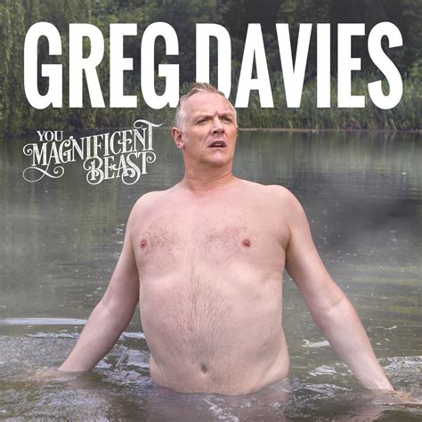 Comedian Greg Davies 2017 Tour Poster I Approve Greg Davies Stand